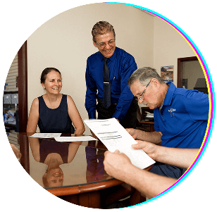 Team managing copier and printer leases and payment plans in Palm Coast, FL