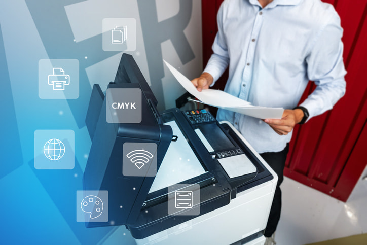 Modern printer supporting serverless secure print management in Palm Coast, FL